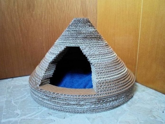 Make a Cardboard Igloo For Your Cat in 7 Effective Steps – Craft