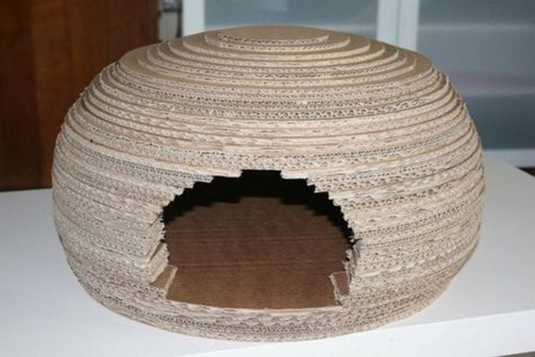 Make a Cardboard Igloo For Your Cat in 7 Effective Steps – Craft