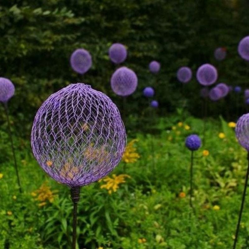 Flower Wire Sculpture