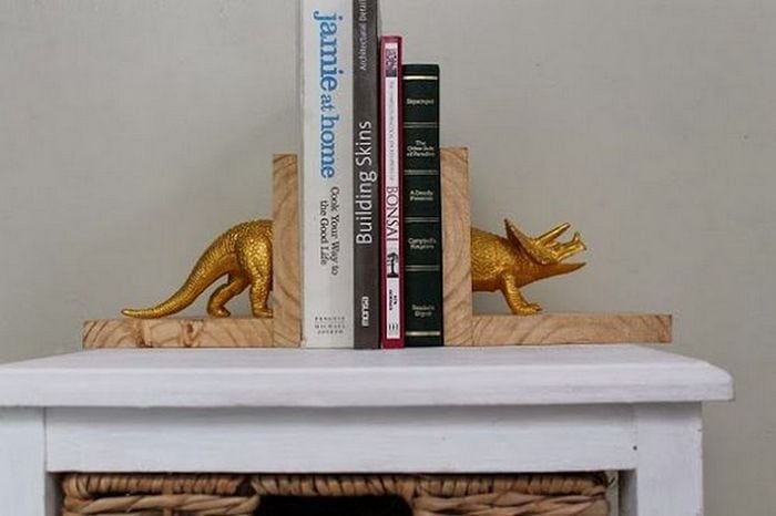 How To Make Dinosaur Bookends Craft