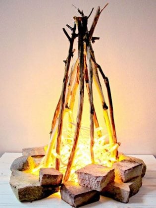 DIY Flameless Fire Pit | 4 Simple Steps