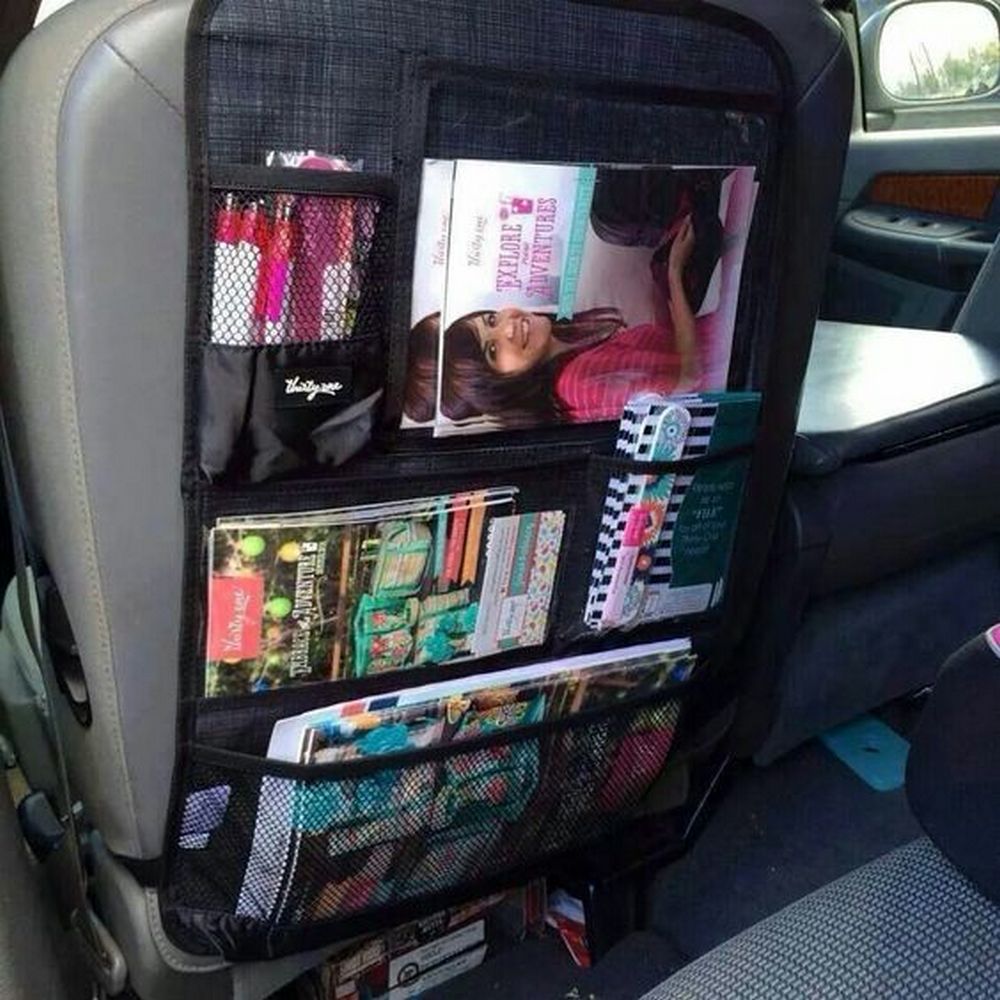 Diy front deals seat car organizer