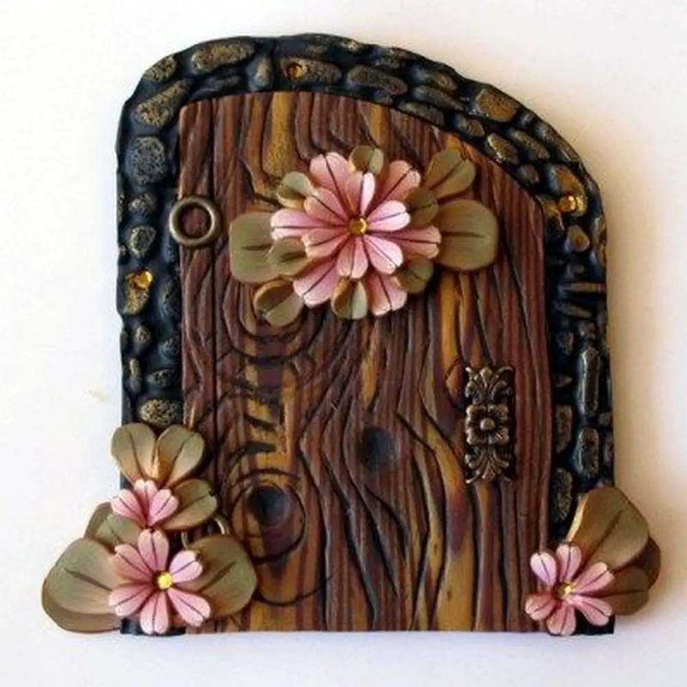 Working on this DIY fairy door project will be a great bonding activity for the family.