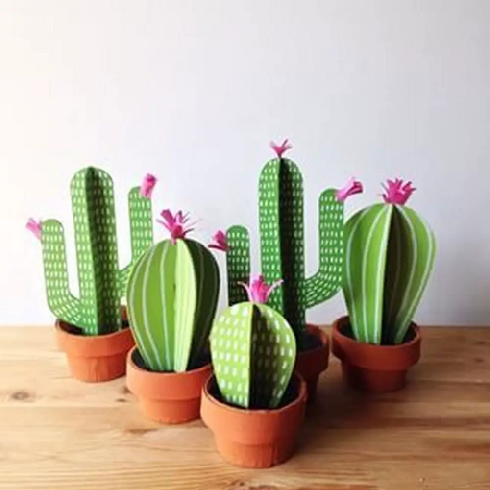Make A DIY Paper Cactus in 4 Easy Steps!