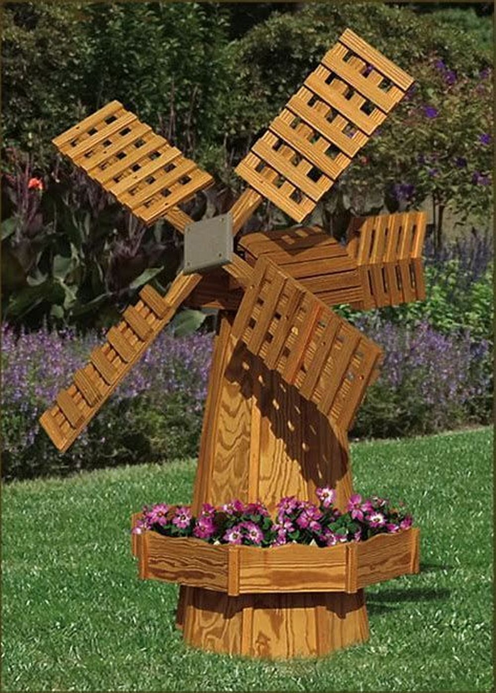 How to make a wooden windmill