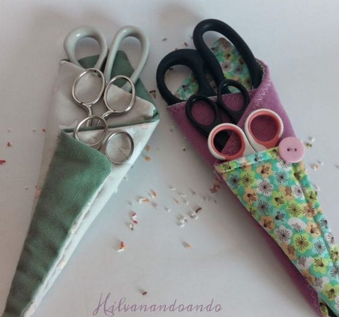 DIY Scissors Holder - Craft projects for every fan!