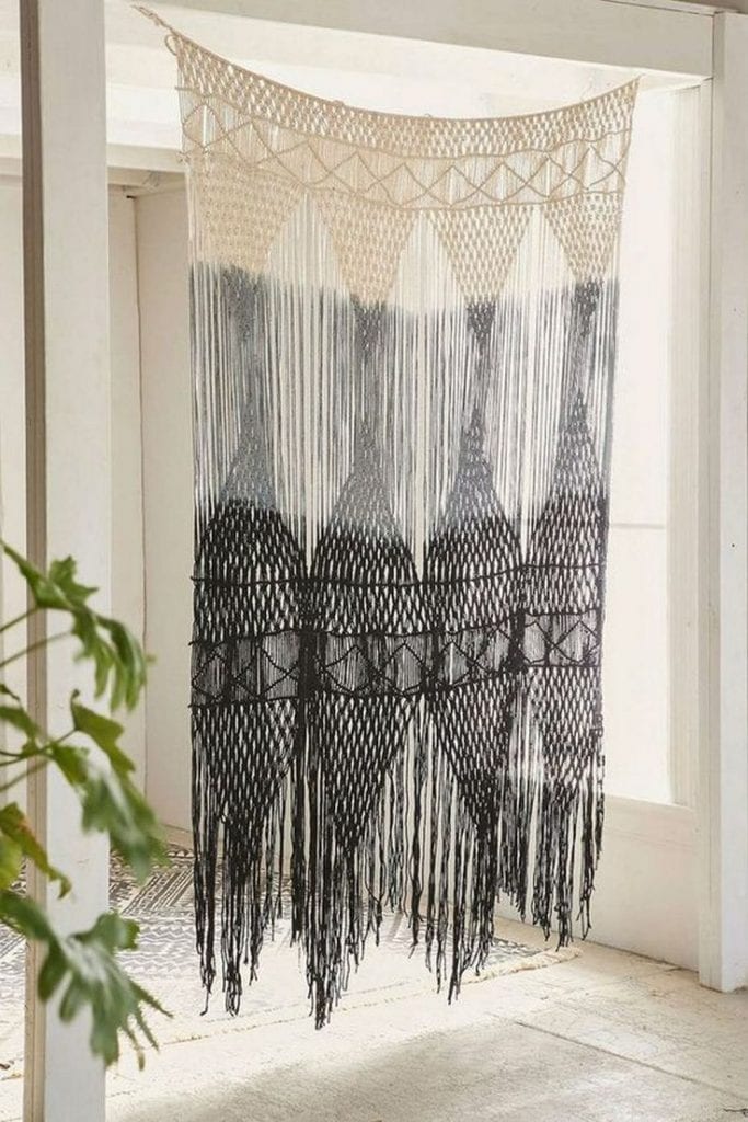 Make Your Own Macrame Curtain - Craft projects for every fan!