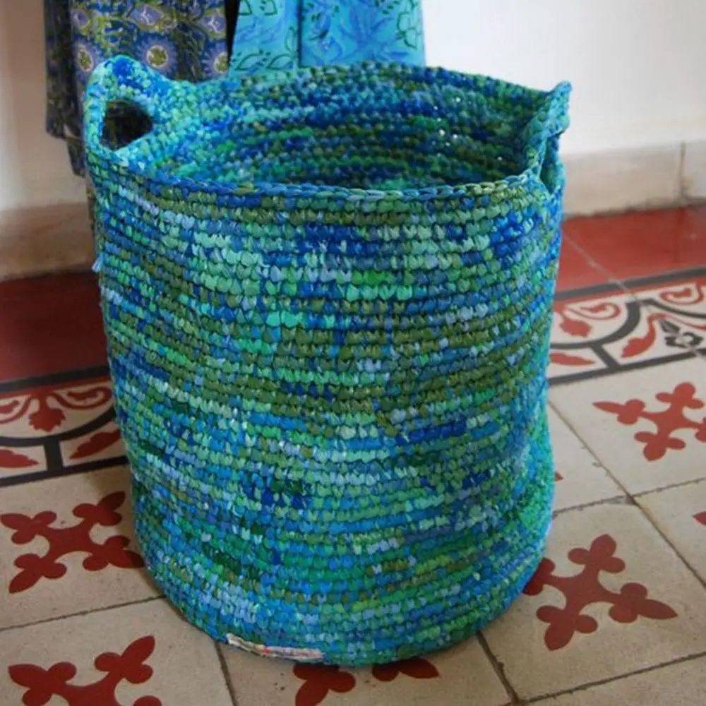 Make a Basket Out of Plastic Bags : 11 Steps (with Pictures
