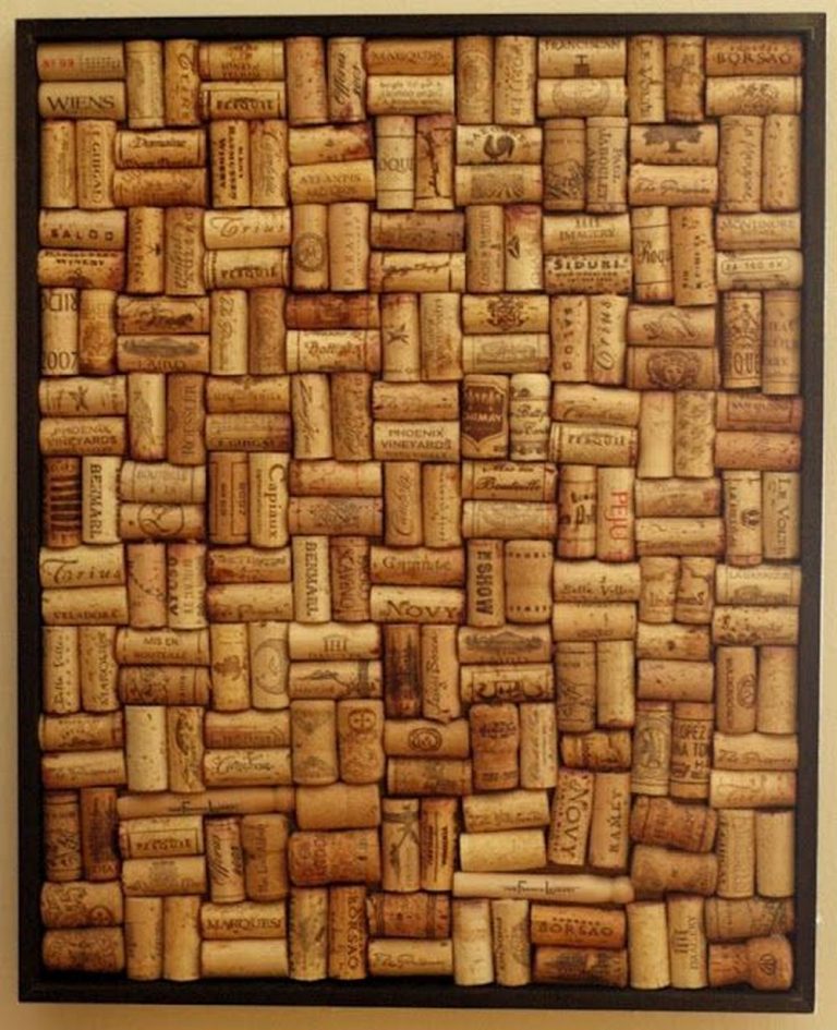 Convenient Wine Corkboard In 4 Simple Steps   Wine Cork Board 5 2 768x945 