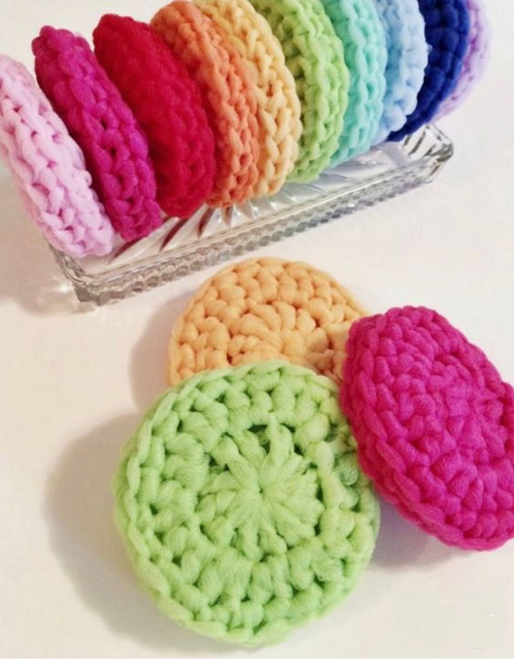 SUPER (Quick & Easy) Kitchen Dish Scrubber - Crochet Tutorial 