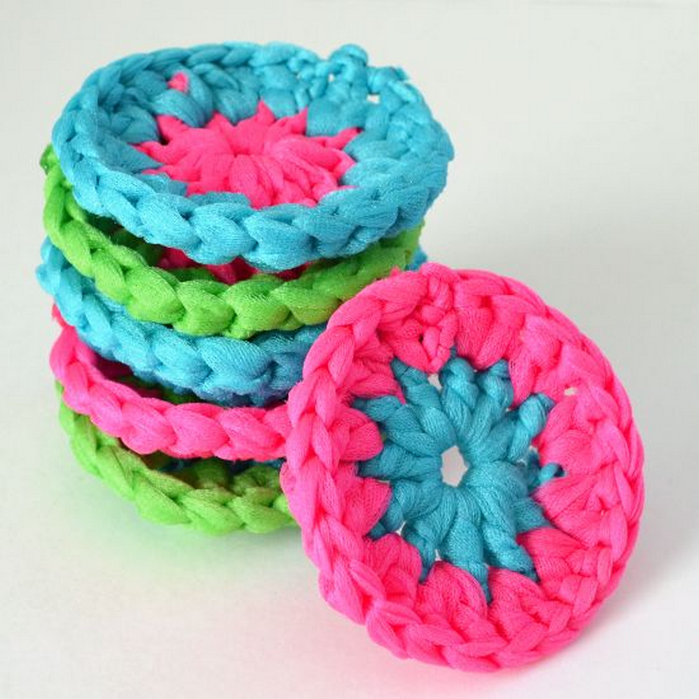 Crochet Dish Scrubber 06 