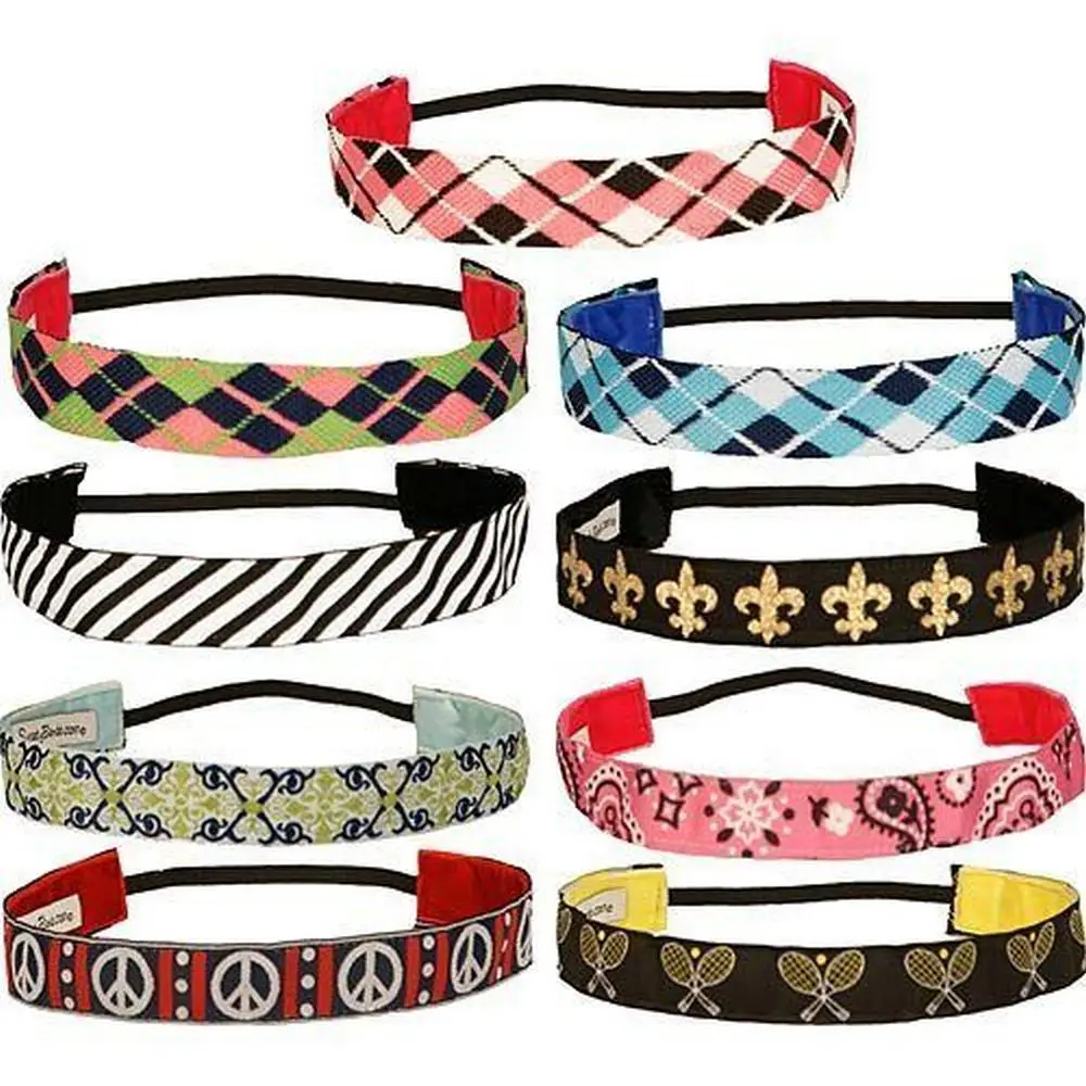 Choose cute and colorful prints for your headbands - and mix them up with some plain ones, too! No-Slip Headband