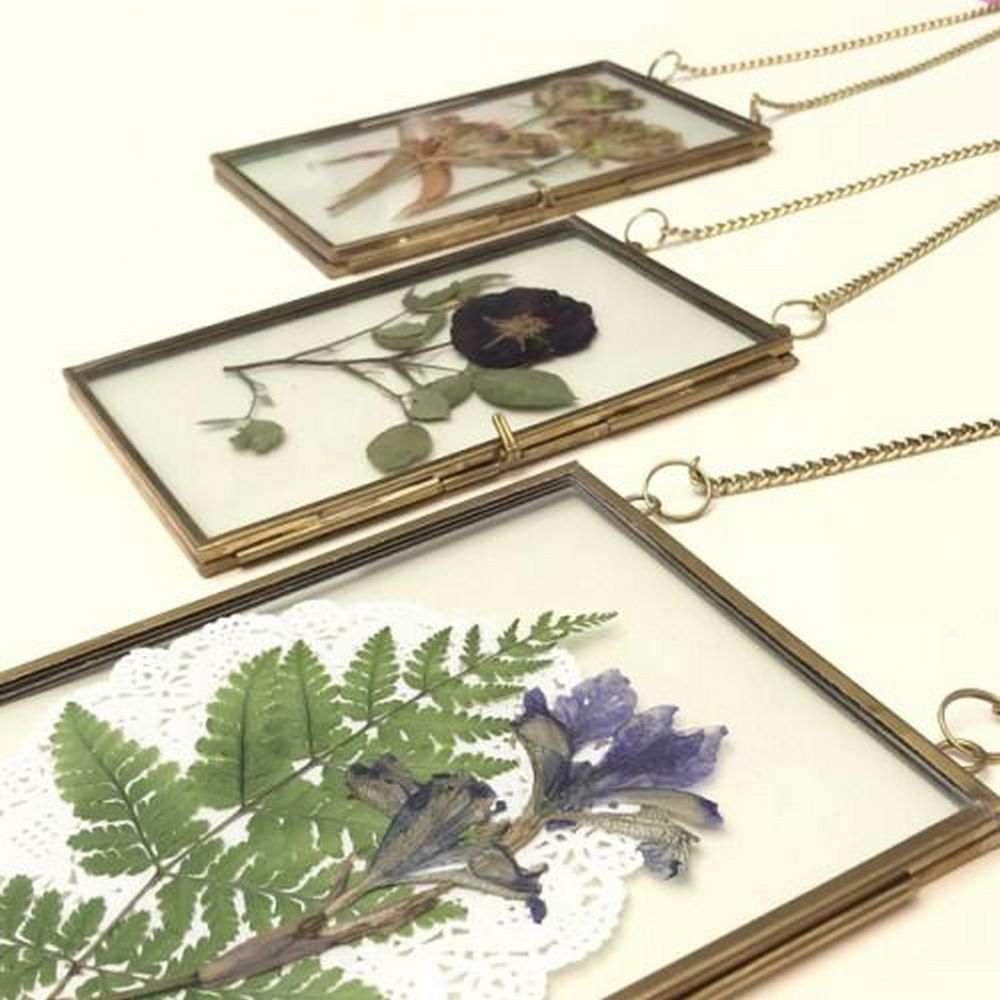 Pressed flower frames are great ways to preserve gorgeous blooms.