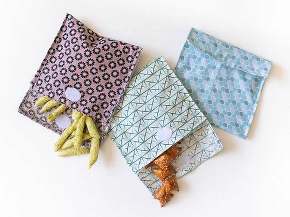 Reusable snack best sale bag pattern