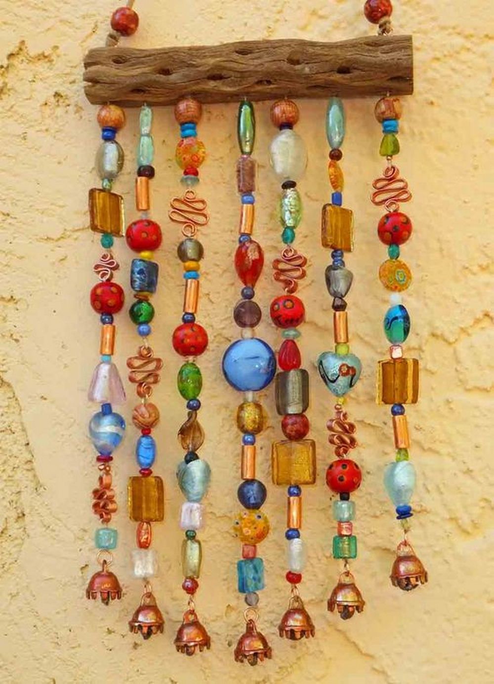 When it comes to DIY craft projects such as this beaded wind chime, your imagination is the only limit.