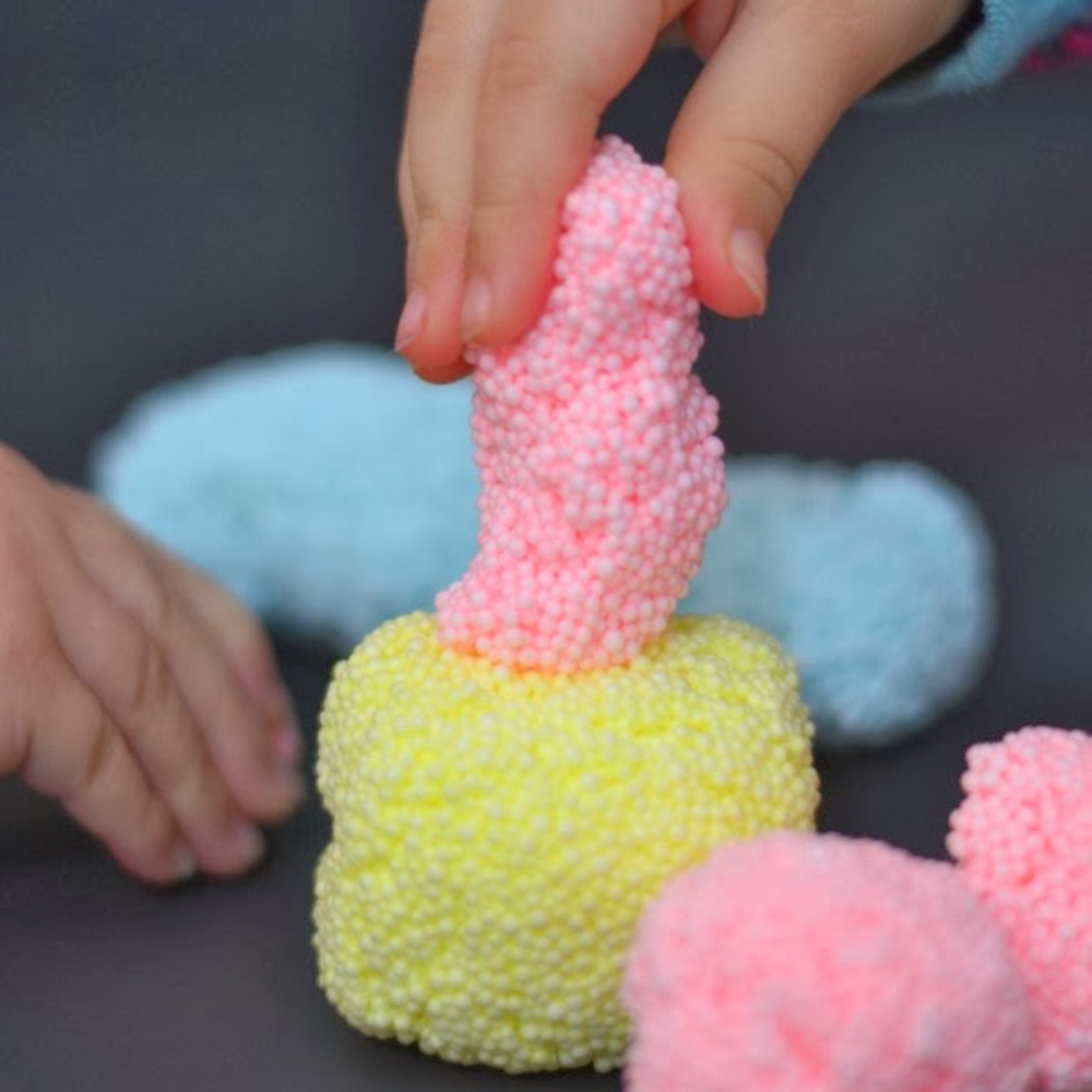 How to Make Play Foam or Floam - Craft projects for every fan!