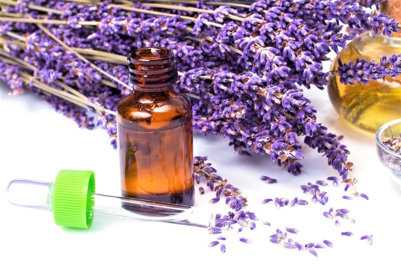 Transfer your lavender oil to a bottle or jar made of dark glass or opaque plastic to prevent over-exposure to light. 