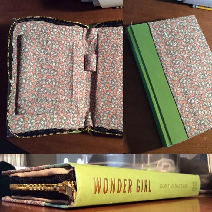 Turn Your Hardbound Books Into Clutches With Zipper In 9 Creative Steps!