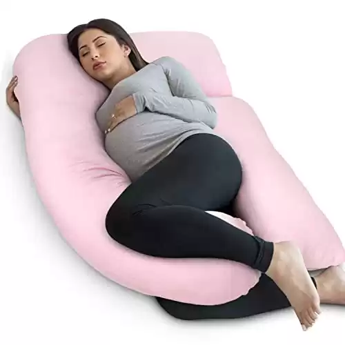 Pregnancy Pillow, U-Shape Full Body Pillow and Maternity Support