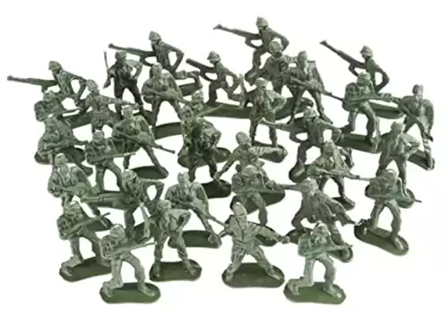 144 PCS Army Men Toys in Various Poses