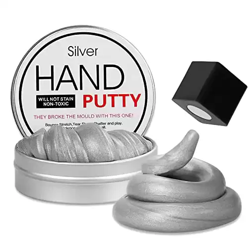 Magnetic Slime Putty (Silver)