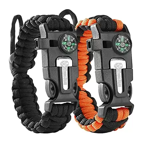 Atomic Bear Paracord Survival Bracelets