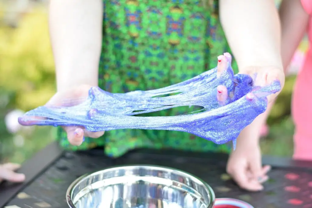 Making a DIY slime is the perfect way to get the giggles and the grins going!
