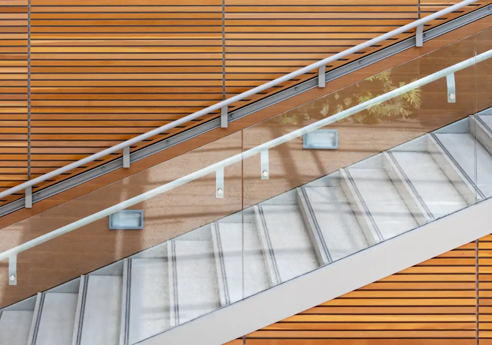 With their sleek and stylish aesthetic, glass railings can instantly elevate any space.