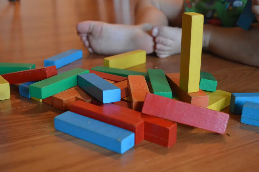 Building blocks are an ideal activity for young minds, as they provide a creative outlet and encourage problem-solving skills.