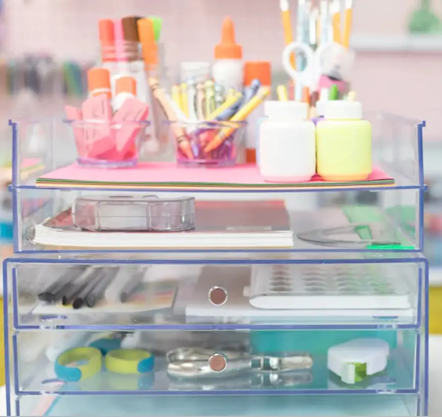 Regularly review and adjust your storage system as needed to ensure that it continues to meet your needs and keep your crafting supplies organized.