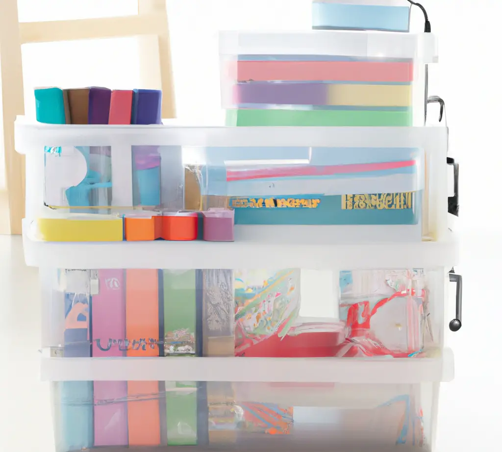 Maintaining your stackable craft storage containers is an essential part of any crafting project