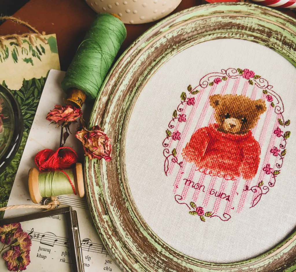 Try cross stitch for many good reasons.