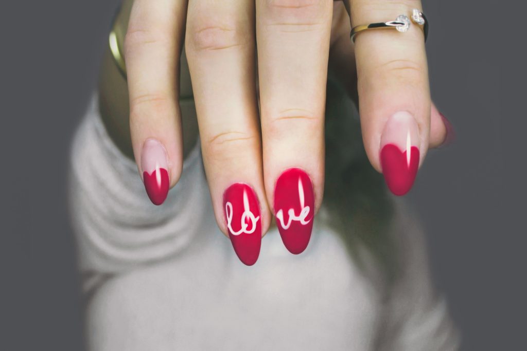 You are able to express yourself through nail art.