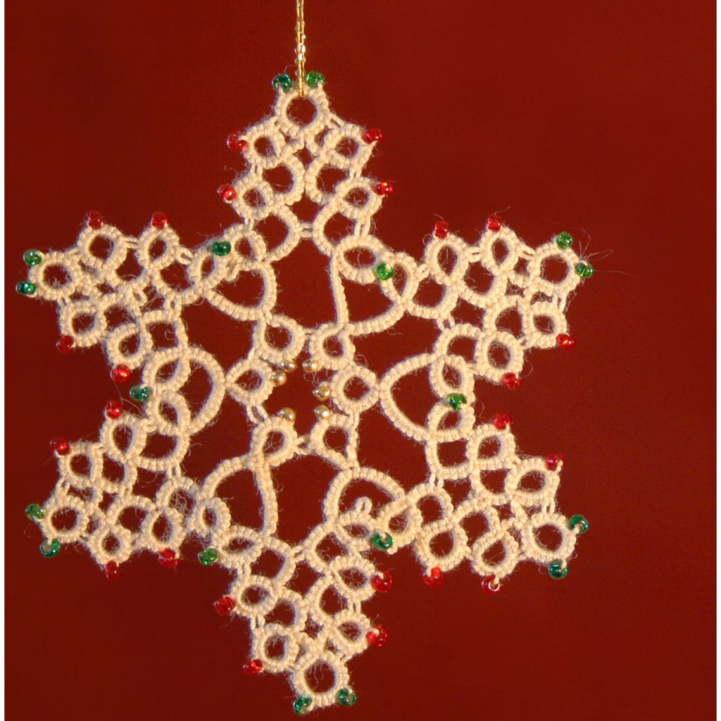 Small but intricate, needle tatting is a true art form.