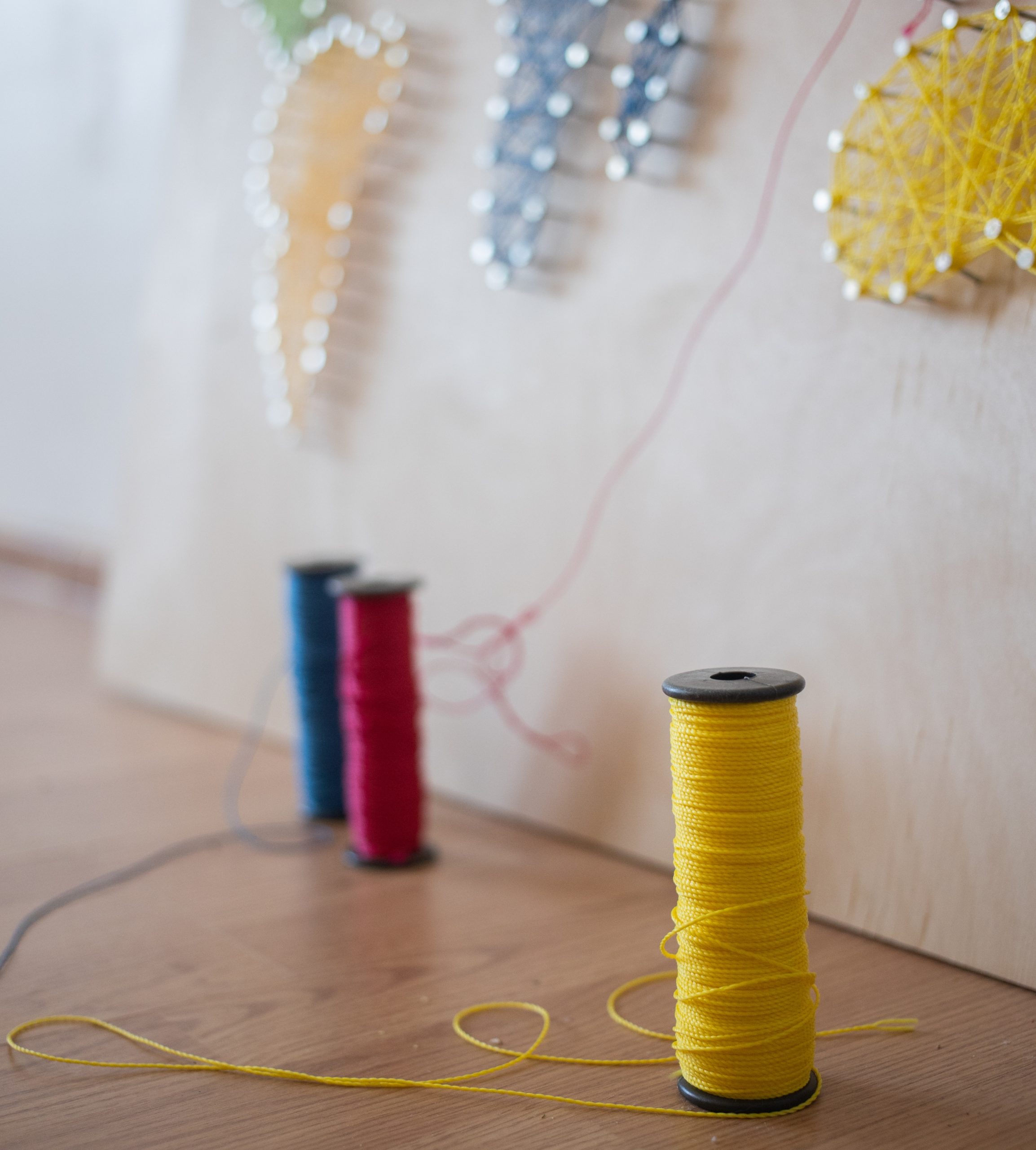 String And Star- 25+ Creative And Amazing String Art Ideas To Get Inspired  - The Creatives Hour