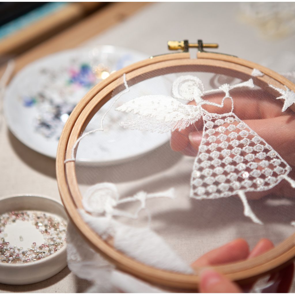 Discover the essential components of bead embroidery and learn how to create stunning designs.