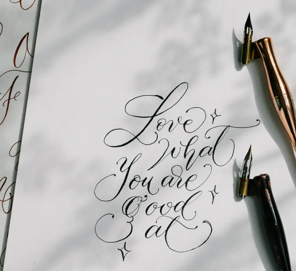 Whether it's a heartfelt letter or a handmade gift, calligraphy can elevate the sentiment and create lasting memories.