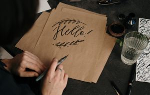 Calligraphy writing offers a unique and beautiful way to express yourself artistically.