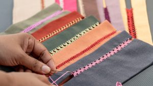 The four popular stitch patterns encompass a range of techniques that can be applied to various sewing projects.