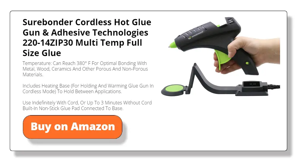 Surebonder Cordless Hot Glue Gun & Adhesive Technologies