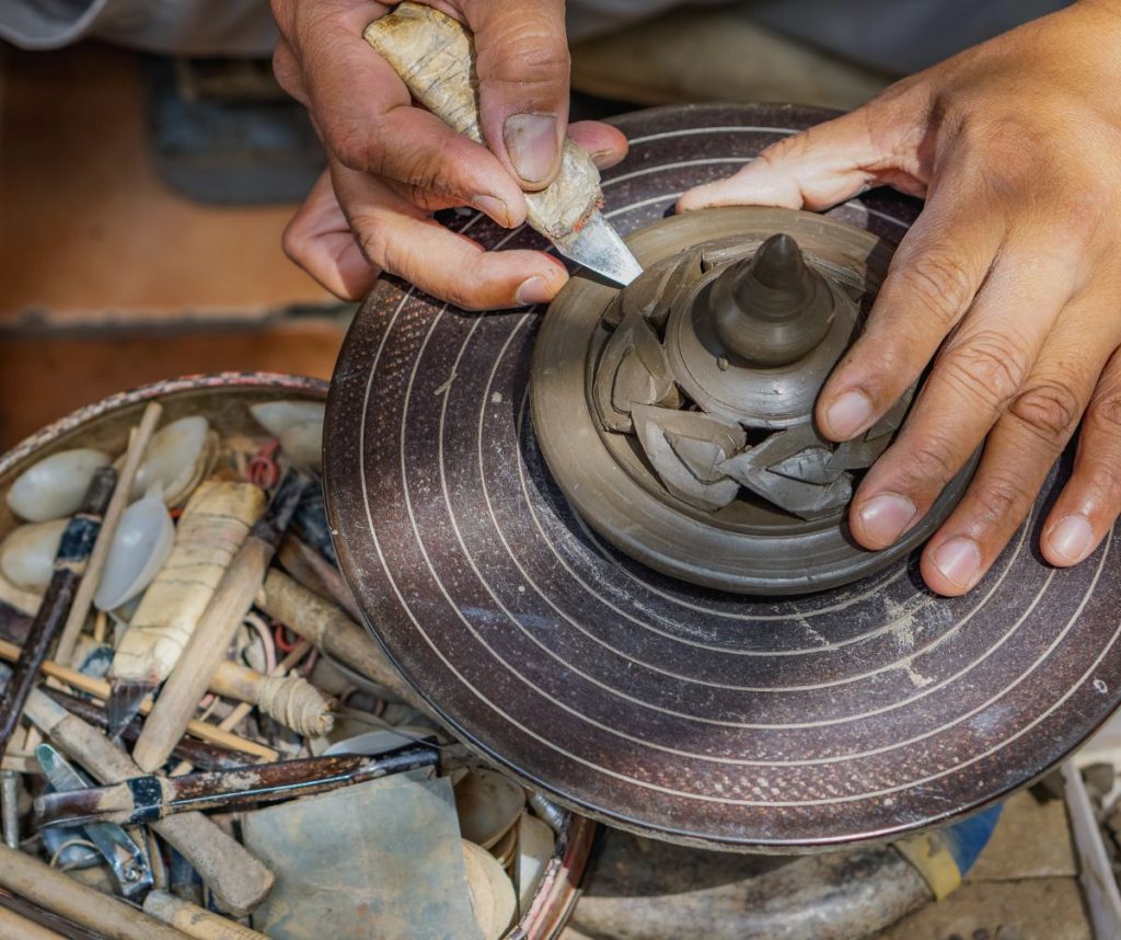 Clay Carving is a precise art that brings vision to life.