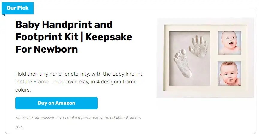 Baby Handprint and Footprint Kit 