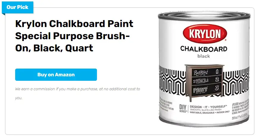 Krylon Chalkboard Paint Special Purpose Brush