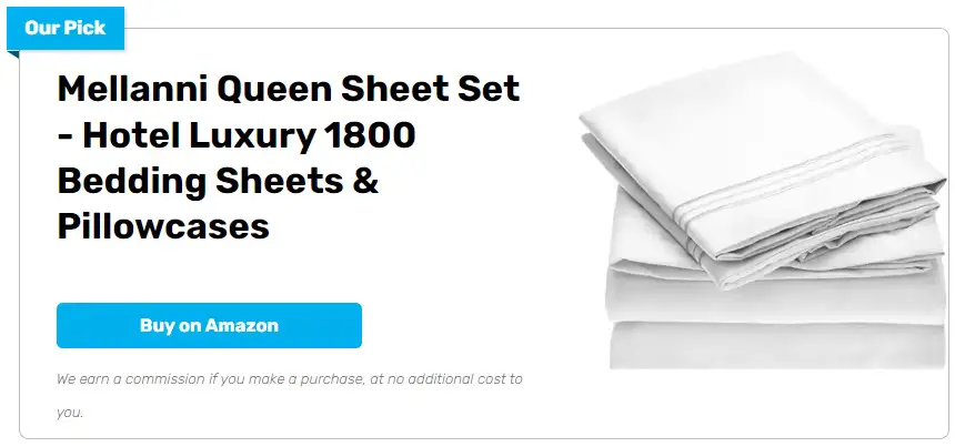 Mellanni Queen Sheet Set - Hotel Luxury 1800 Bedding Sheets & Pillowcases