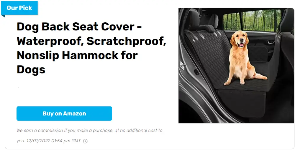 Dog Car Seat Pattern Hammocks, Dog Car Seat Cover Hammock