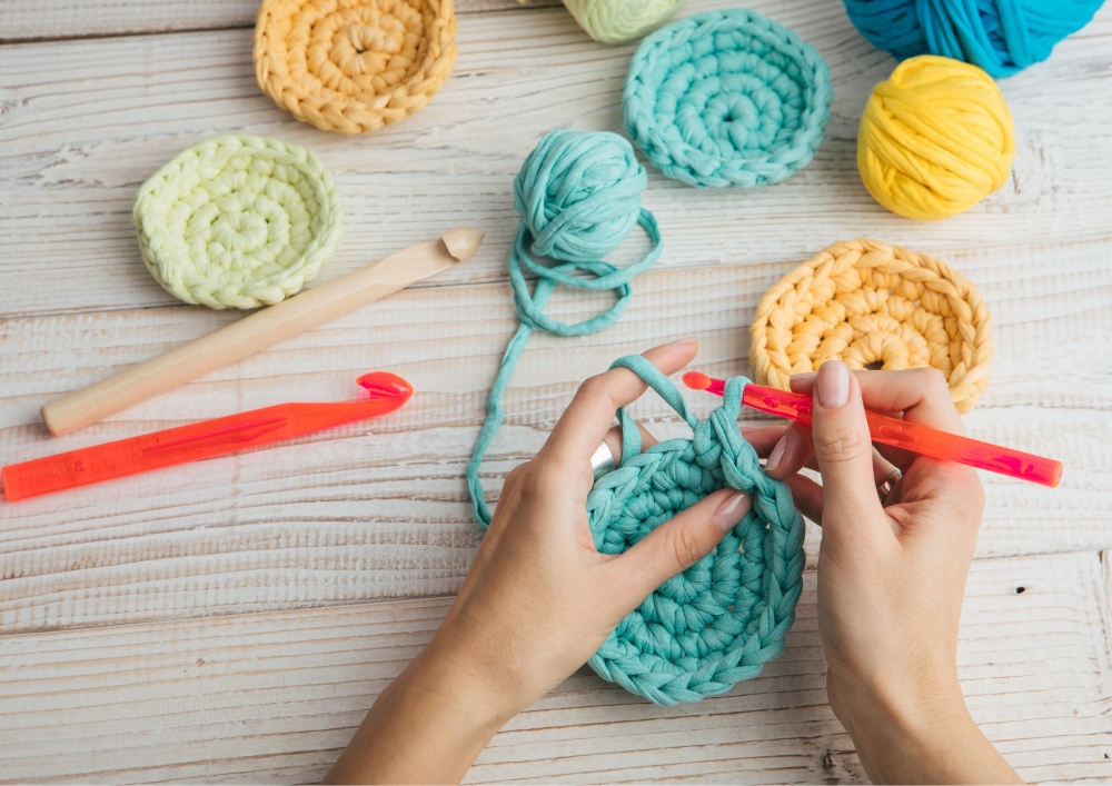 Once you're comfortable with a pattern, try experimenting with color changes, yarn types, or adding your own embellishments to create unique variations of the design.