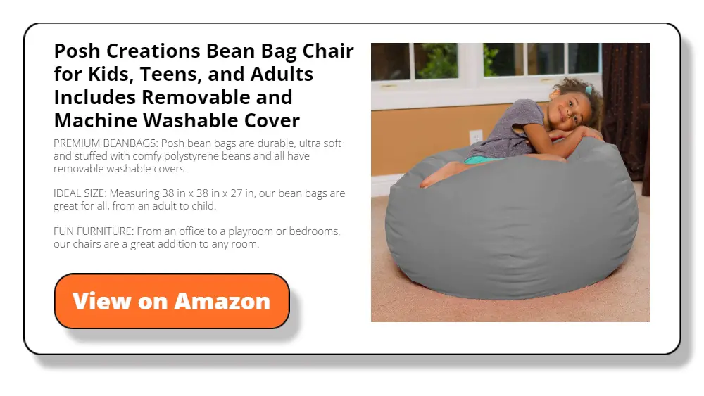 Posh Creations Bean Bag Chair