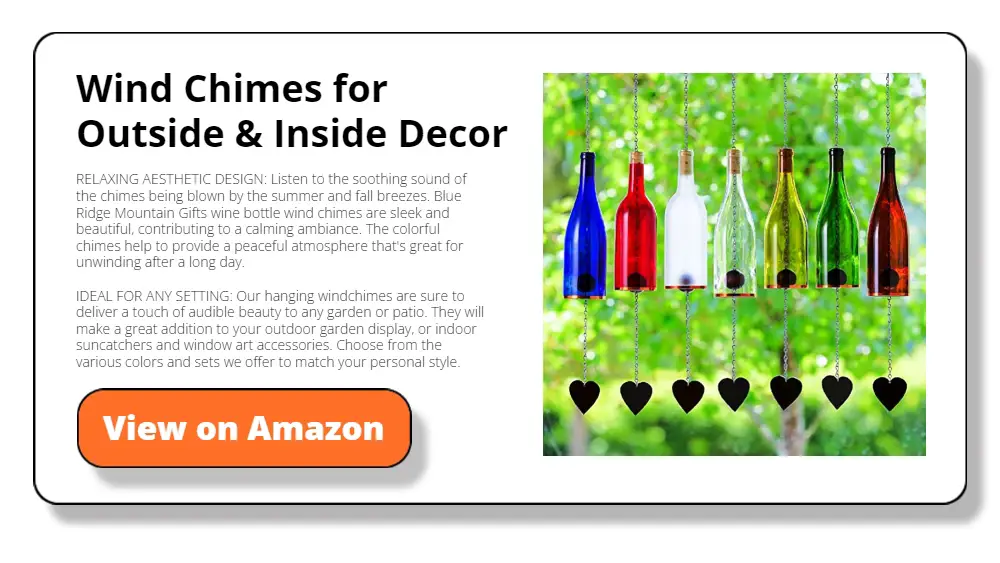 Wind Chimes for Outside & Inside Decor