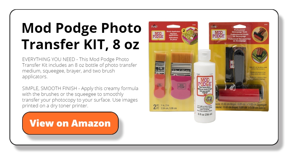 Mod Podge Photo Transfer KIT, 8 oz