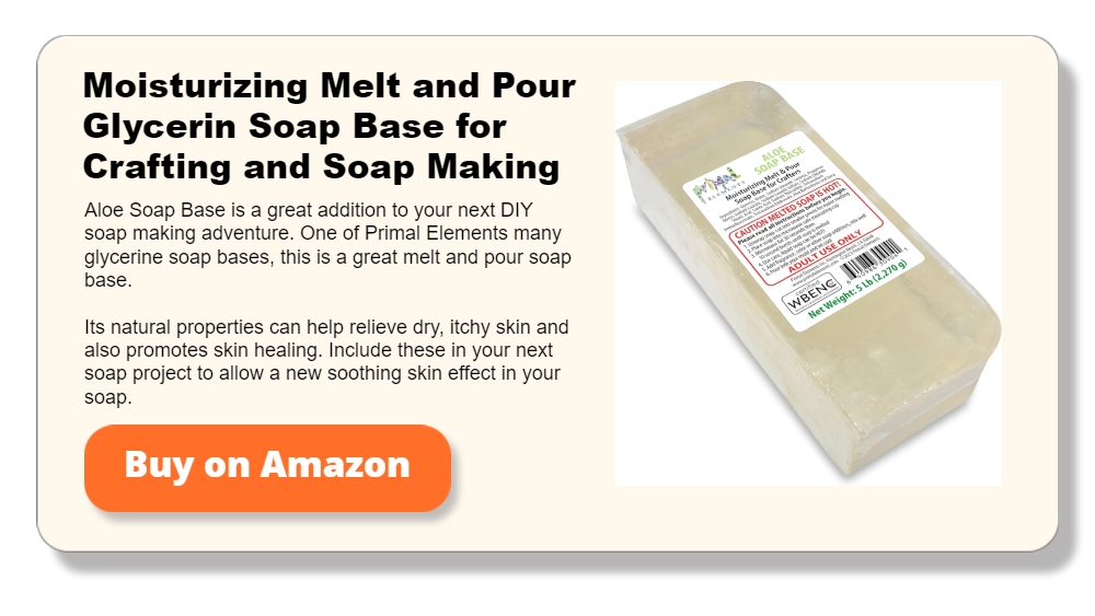 Moisturizing Melt and Pour Glycerin Soap Base for Crafting and Soap Making